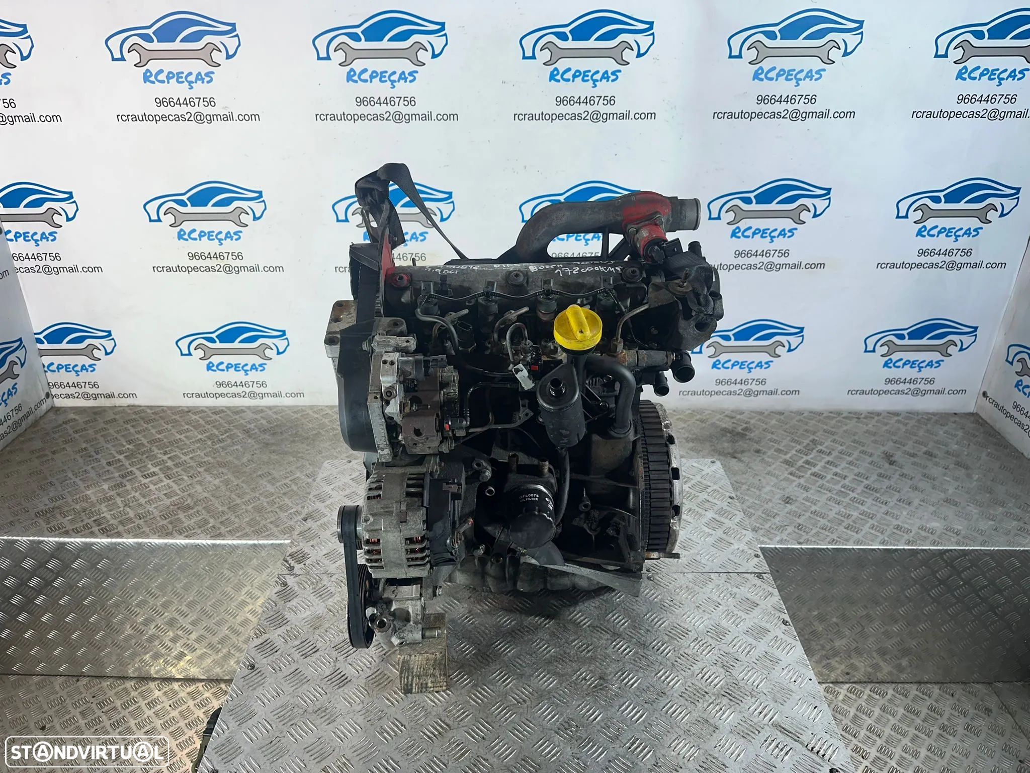 .Motor Completo F9QD812 Renault 1.9dci 8v 120cv - 1