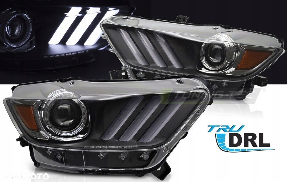 reflektor lampa bi xenon d3s europa homologacja ford mustang vi 6 usa 15-18 - 4