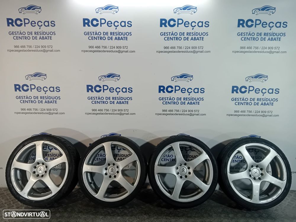 .Conjunto Jantes 17 Citroen 4x100 5x100 17x7JJ Réplicas - 1