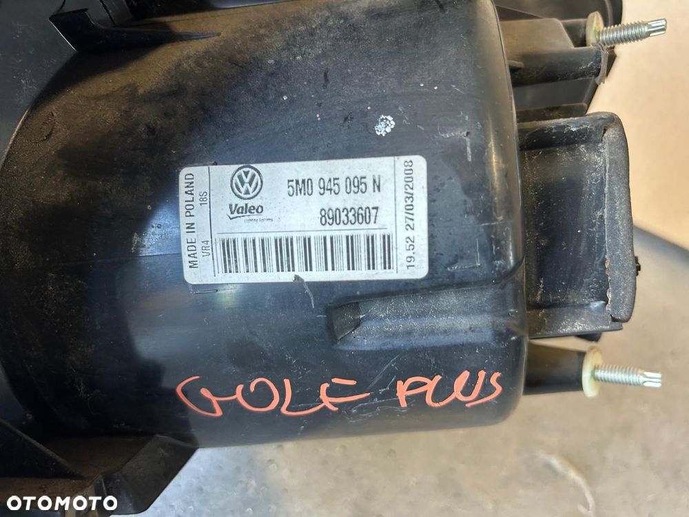 VW GOLF PLUS LAMPA TYŁ LEWA PRAWA 5M0945095N  5MO945096N - 2