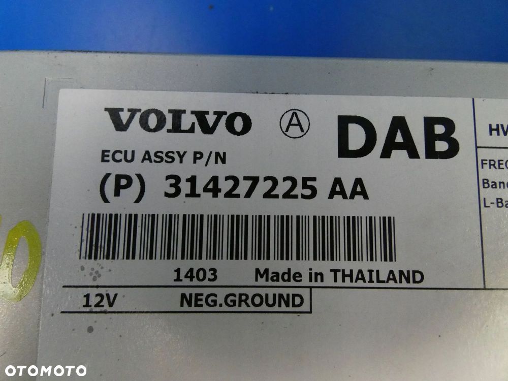 Volvo V40 II V60 S60 MODUŁ STEROWNIK DAB - 2