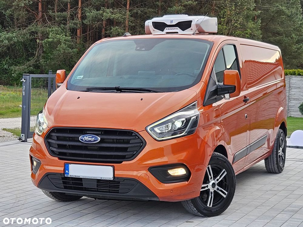 Ford Transit Custom Chłodnia ZANOTTI L2H1 Long  AUTOMAT Full Opcja Bi-Xenony 57tyś km SalonPL FV23% - 1