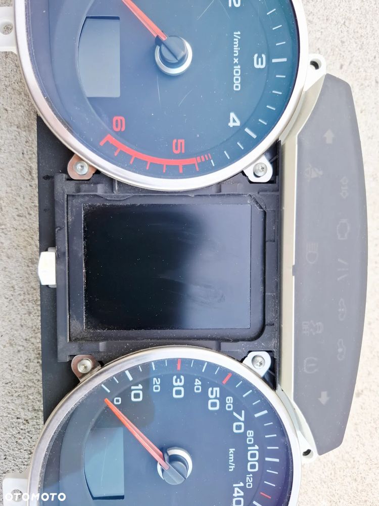 Licznik Zegar Kolor Fis Audi A6 C6 Lift Europa 4F0920933Q - 4