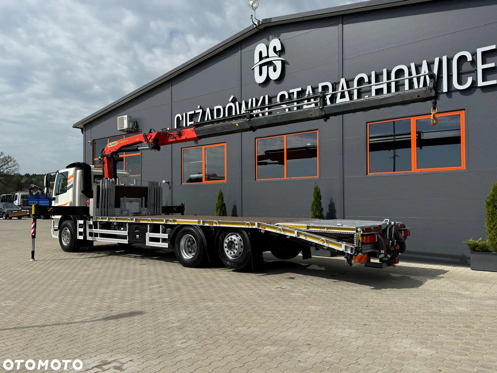 DAF DAF CF 75.310 / E5 / 6x2 / laweta + żuraw PALFINGER PK 18002 EH / platforma , pomoc drogowa , skrzynia - 23