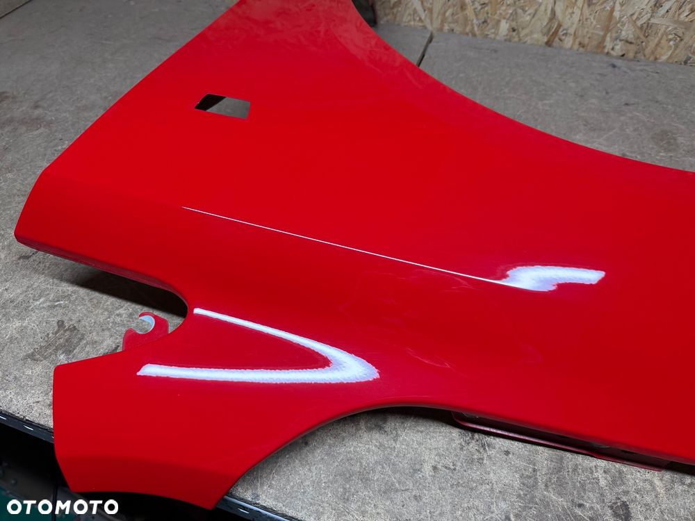 BŁOTNIK LEWY PRZÓD LEWY PRZEDNI OPEL CORSA E CZERWONY 50B - 9