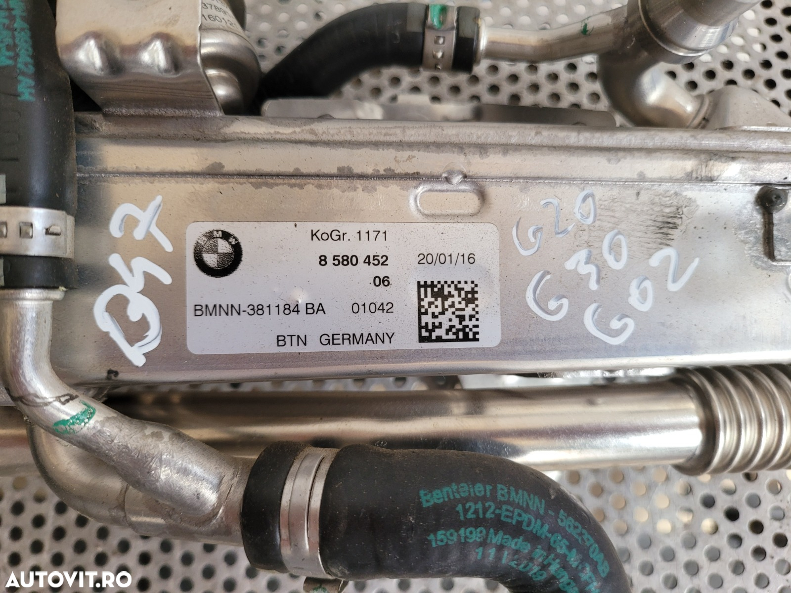 Supapa Valva Egr Racitor Gaze Egr Bmw 2.0 D B47 Cod  G20 G30 G31 G02 Etc. - 5