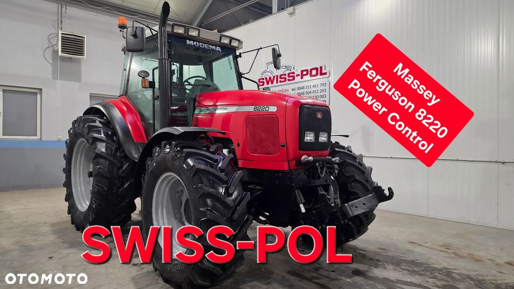 Massey Ferguson 8220 PowerControl Mechaniczna Skrzynia john 7710 Ares 816 8210 mx150 8240 - 1