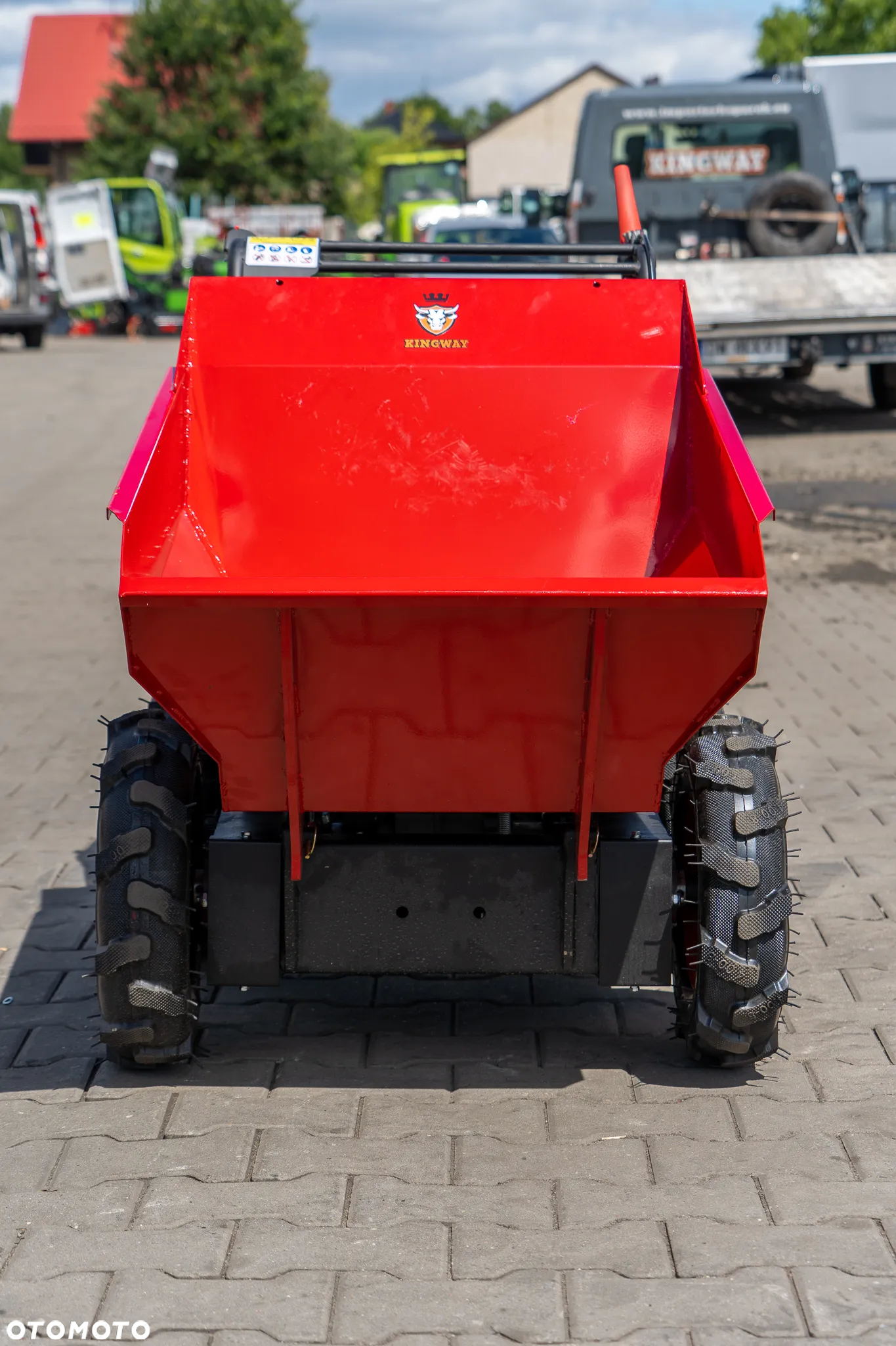 Kingway Taczka spalinowa W300 kołowa - 3