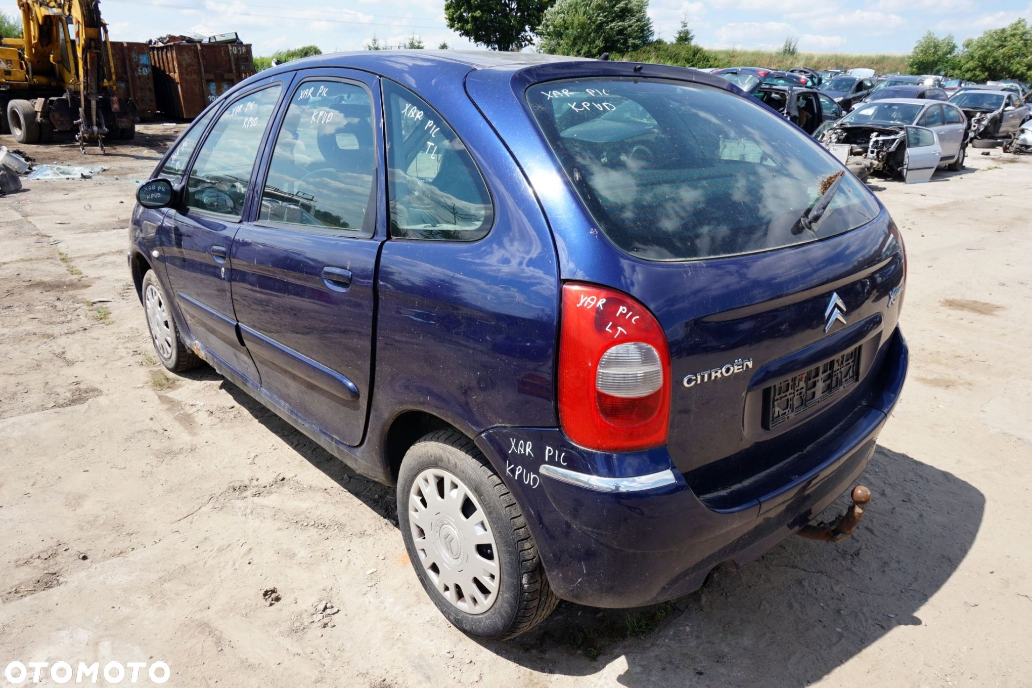 CITROEN XSARA PICASSO LIFT 2005 KPUD 1.8 16V EW7J4 115KM NIEBIESKI na części - 3