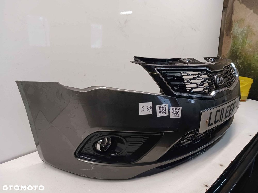 + ZDERZAK PRZÓD PRZEDNI KIA PRO CEED LIFT FL 1K SZARY GRAFITOWY HALOGENY - 2