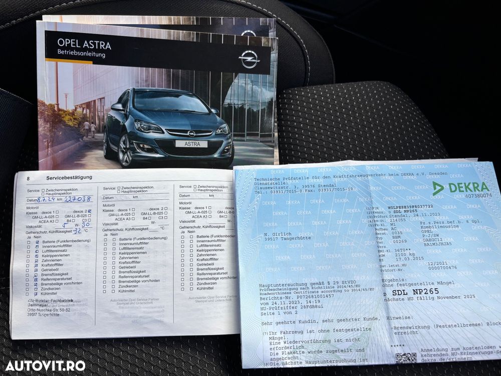 Opel Astra 1.6 CDTI DPF ecoFLEX Sports TourerStart/Stop Exklusiv - 27