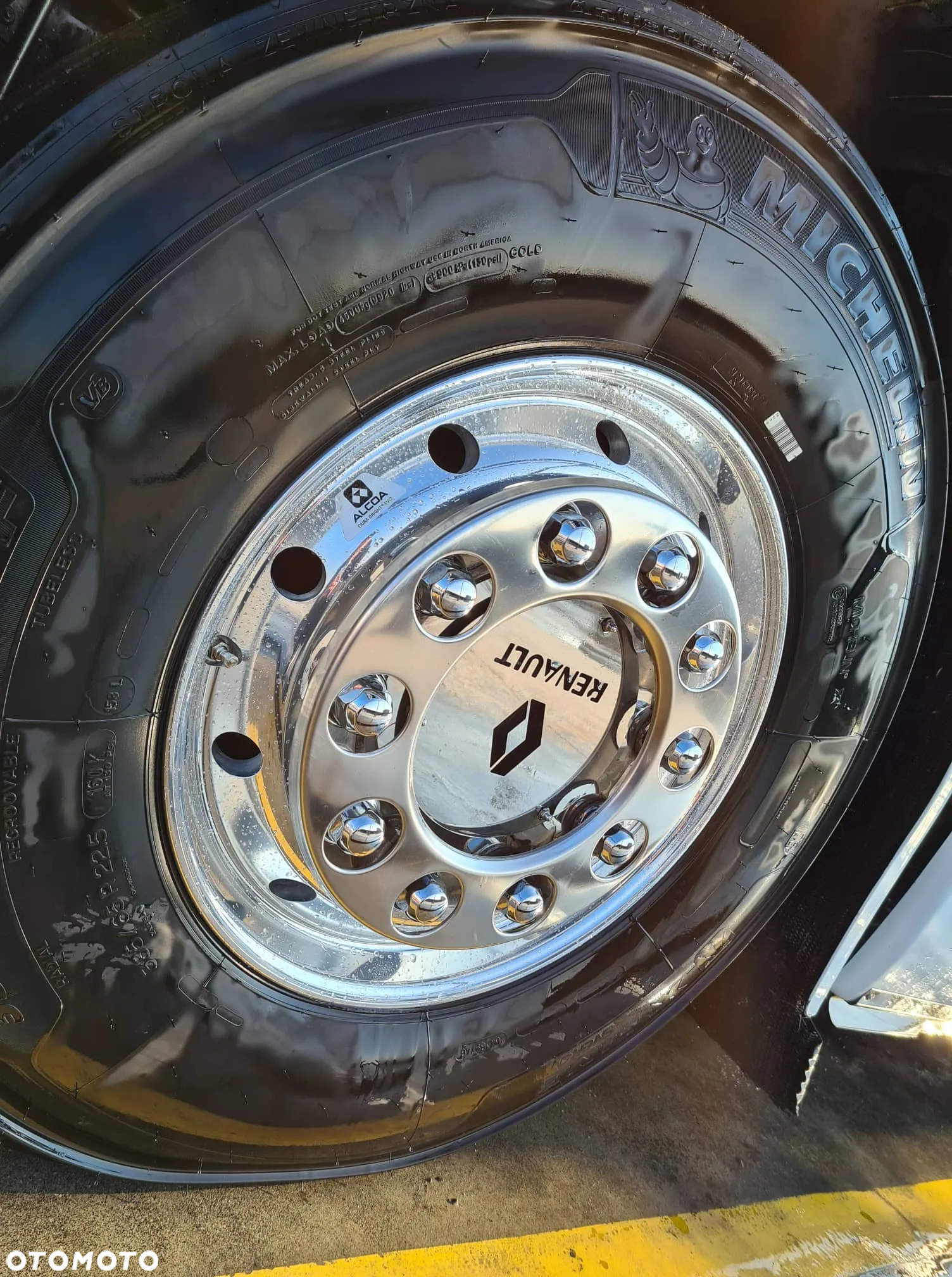 Felga ALCOA do RENAULT / 22,5 x 11,75 / ET 120 /Aluminiowe felgi / DB / NETTO-2.395,-PLN - 3