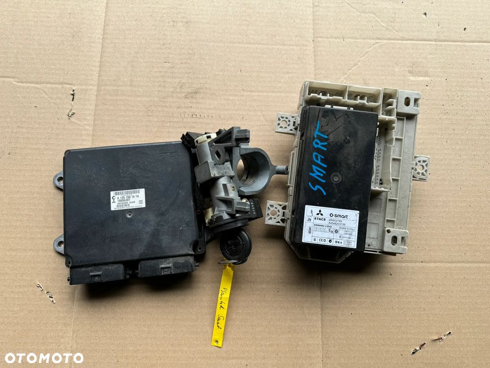 SMART FORFOUR 454 1.3 ZESTAW STARTOWY STEROWNIK SILNIKA STACYJKA A1351501979 - 1