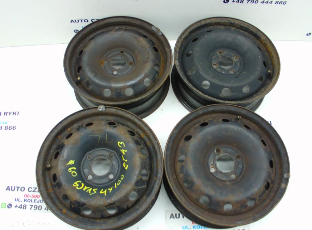 Felgi Stalowe Renault 4x100 6Jx15 et43 - 2