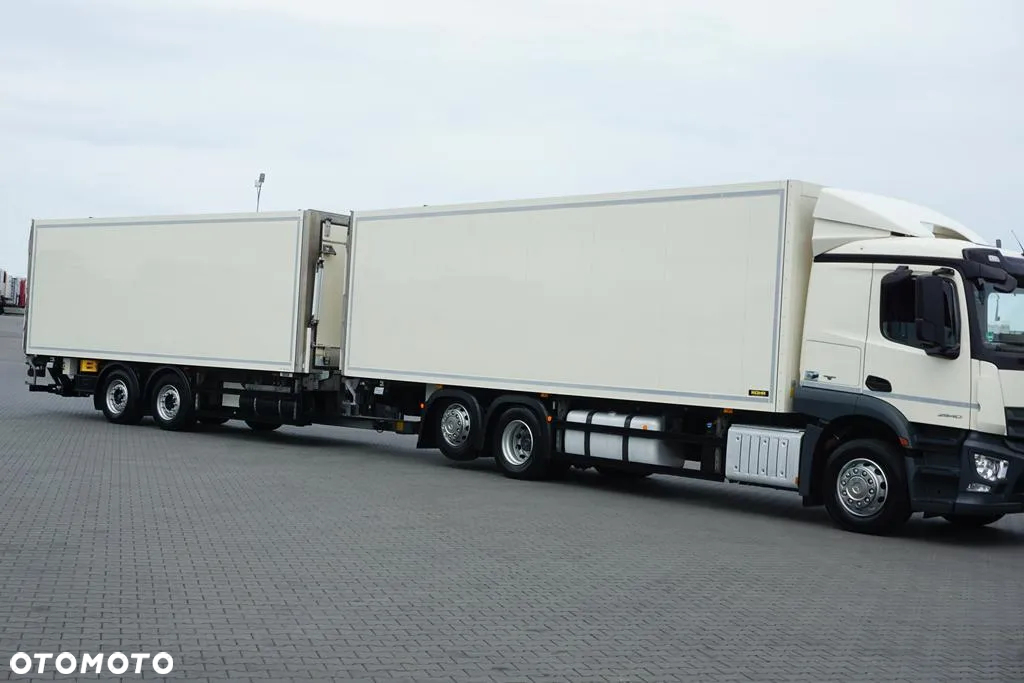 Mercedes-Benz ACTROS / 2540 / ACC / E 6 / ZESTAW PRZEJAZDOWY / CHŁODNIA + WINDA / 38 PALET - 4