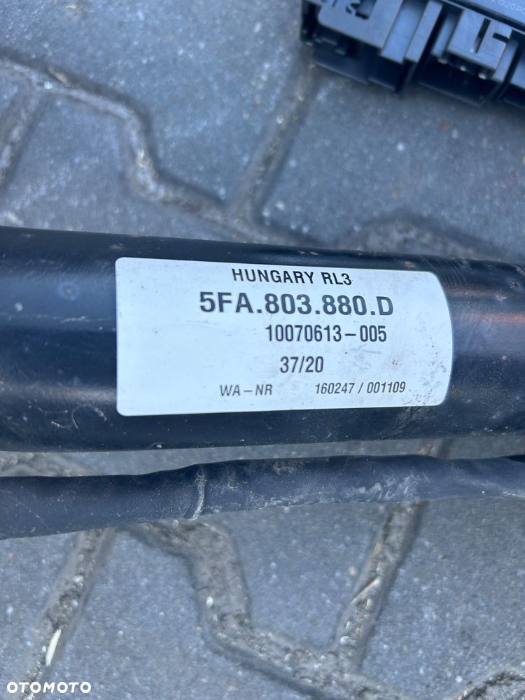 Seat Leon IV cupra Hak holowniczy elektryczny moduł wiązka komplet przycisk 5H2907383 5FA803880D - 2