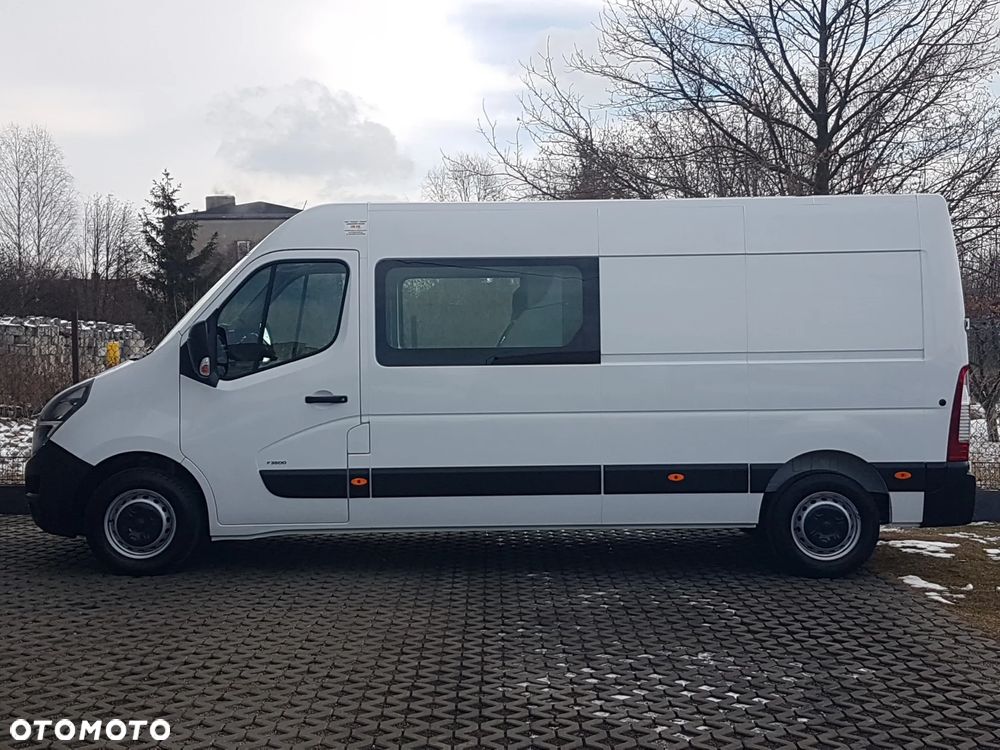 Opel MOVANO 7-OSÓB L3H2 BRYGADÓWKA DŁUGI WYSOKI KLIMA TEMPOMAT NAWIGACJA KRAJOWY OC - 11