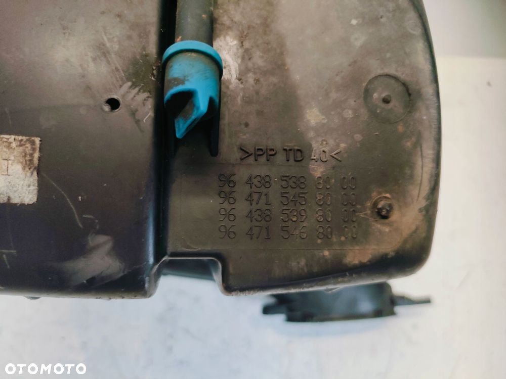 CITROEN BERLINGO I LIFT 2.0 HDI RHY OBUDOWA FILTRA DOLOT RURA POWIETRZA - 9