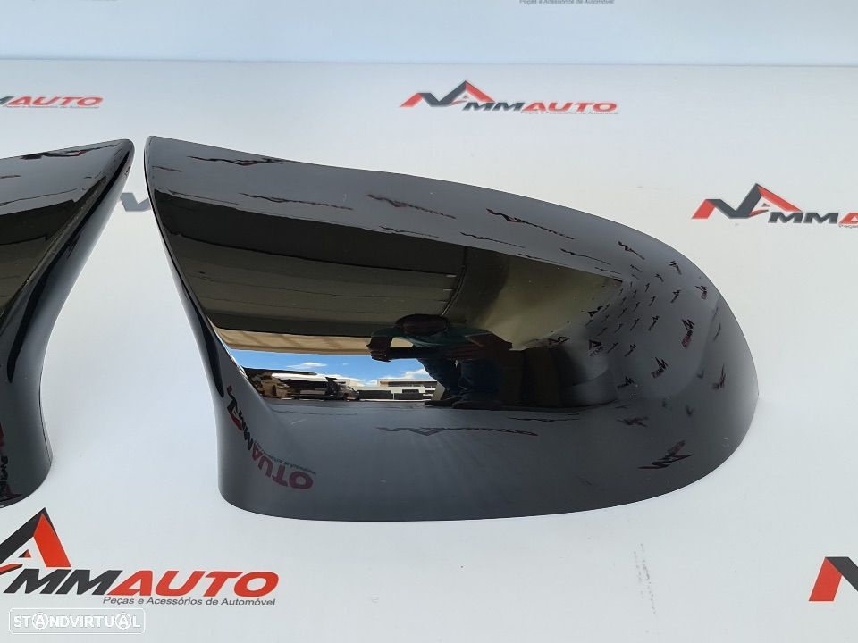 Capas De Espelho BMW X3 F25 X4 F26 X5 F15 X6 F16 (2013-2019) Preto M - 6