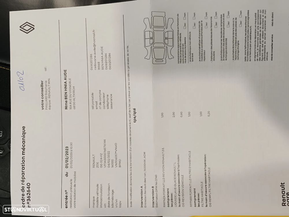 Renault Zoe (c/ Bateria) Zen 50 - 40