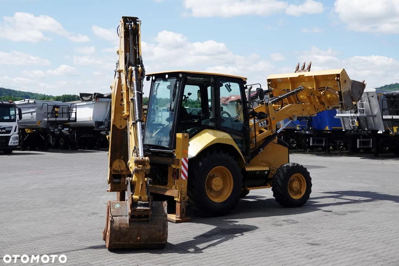 Caterpillar 432 F / KOPARKO-ŁADOWARKA / 2020 ROK / JOSTICK / 1 700 MTH / KOMPLET ŁYŻEK - 7