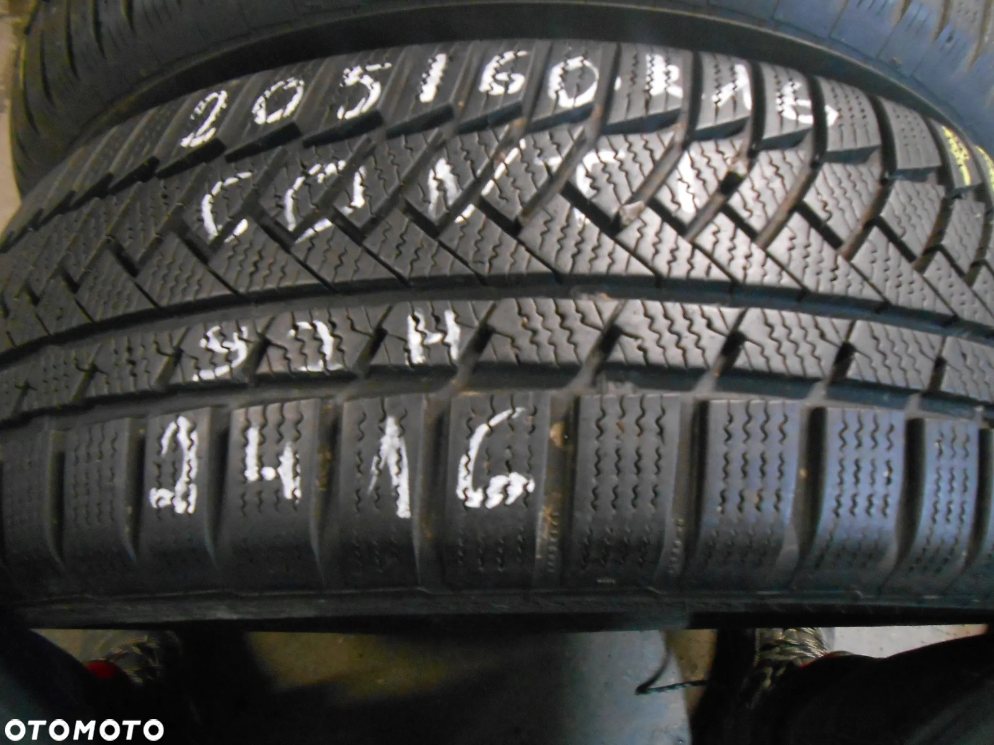 OPONY 205/60R16 CONTINENTAL WINTER CONTACT TS 850 P  DOT 3116 7,8MM - 2