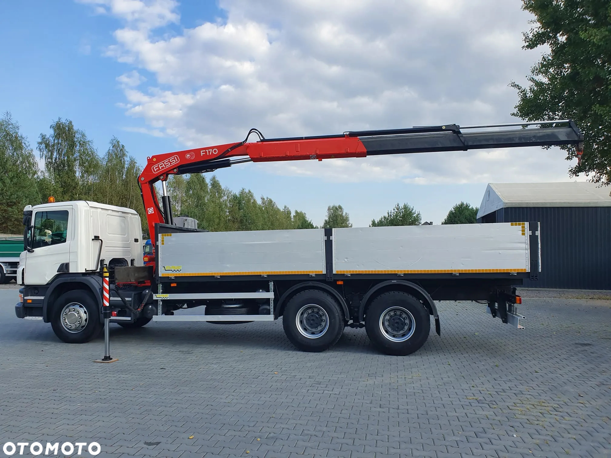 Scania P340 6x4 HDS Fassi 170 Krajowa Mały Przebieg - 9