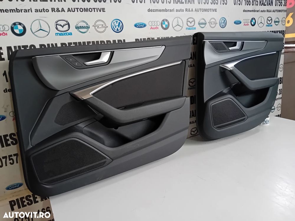 Fata Tapiterie Usa Dreapta Fata Spate Audi A6 4K C8 Cu Lumini Ambientale LED - 3