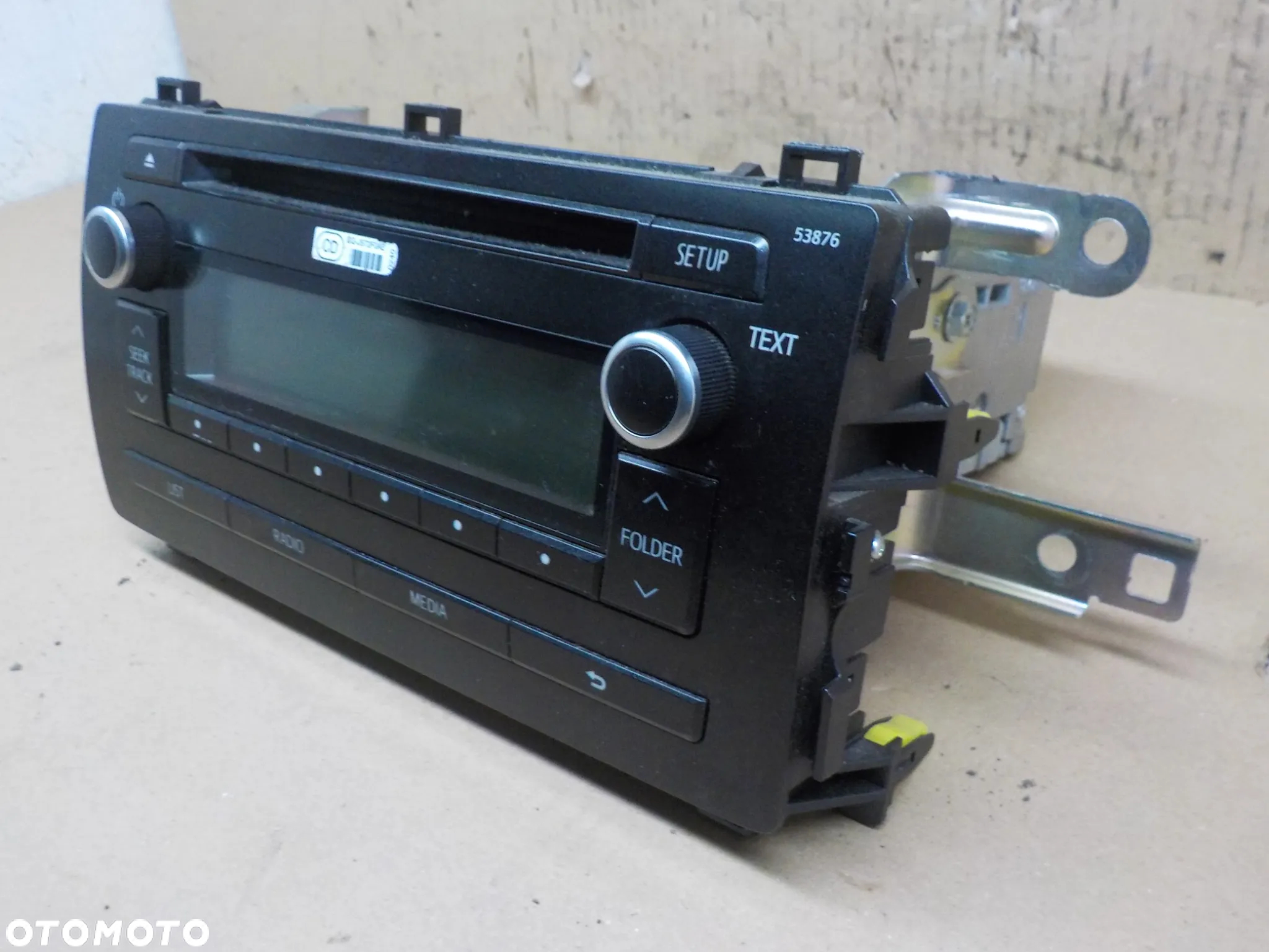 TOYOTA AURIS II RADIOODTWARZACZ 86120-02880 - 3
