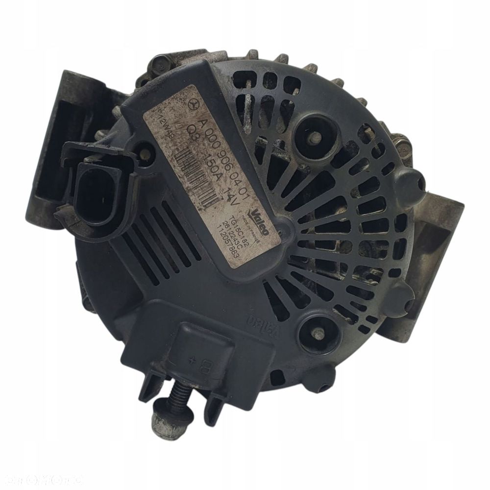 ALTERNATOR Mercedes W204 2.2 CDI valeo A0009060401 TG15C182 150A - 7