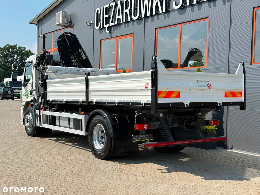 DAF LF CF 250 // Wywrotka 3-stronna // Żuraw HIAB XS 122 DUO // Klimatyzacja // Euro 6 // Krane, Kipper, Kran - 12