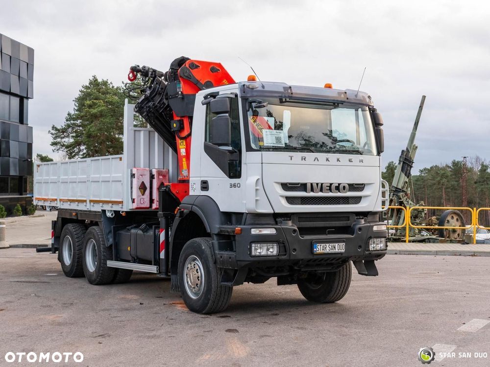 Iveco TRAKKER 360 PALFINGER PK 36002 HDS Żuraw Wywrotka Rotator - 15