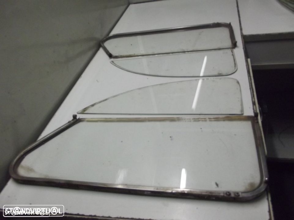 Citroen 2CV cavalos vidros da porta da frente - 2