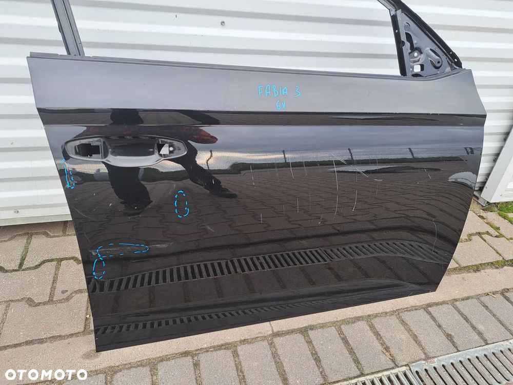 Drzwi przednie Przód prawe Skoda Fabia 3 Mk3 6V 6V0831194 - 2