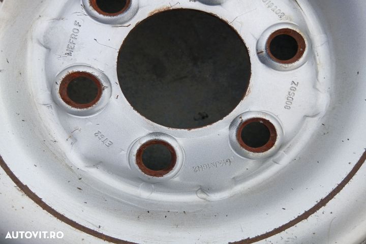 Janta tabla cu anvelopa 16 A0014019202 ET62 61/2JX16H2 A0014019202 ET - 3