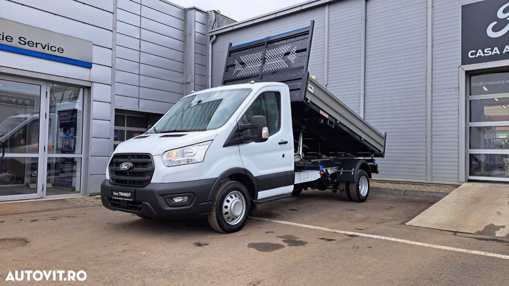 Ford NEW TRANSIT S-CAB L3 RWD BASCULABIL TRI-LATERAL - 1