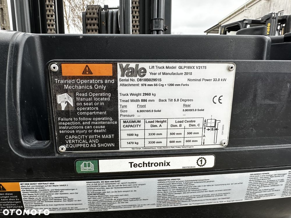 Yale Veracitor GLP16VX - 10