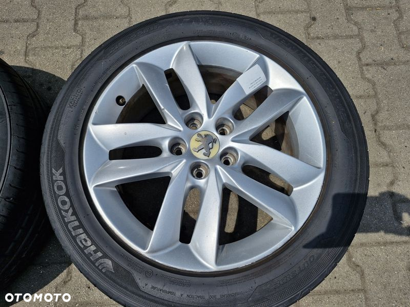 PEUGEOT 508 1 I FELGI ALUMINIOWE ALUFELGI 17'' CALI 5x108 7J ET46 9671401380 - 4