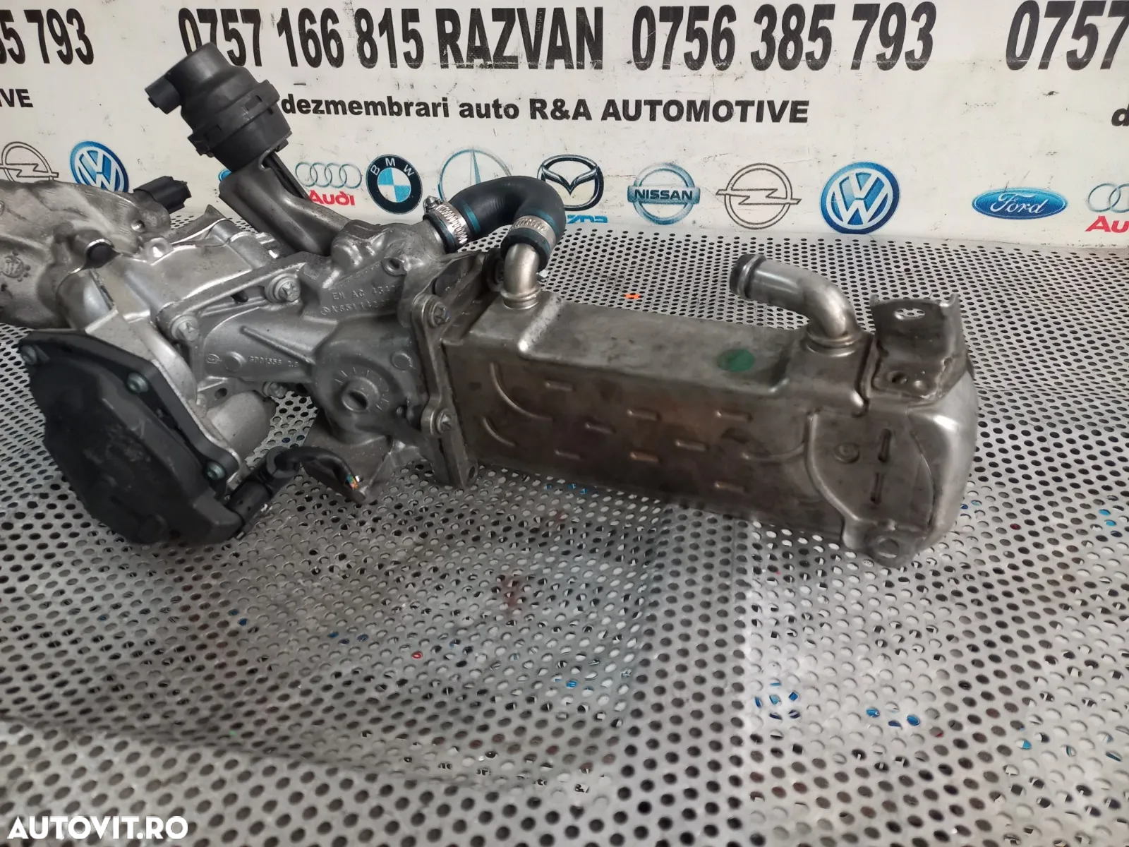 Racitor Gaze Egr Conducta Egr Supapa Egr Mercedes C/E Class W204 W212 Vito Ml Clk Cls 2.2 Cdi Euro - 8