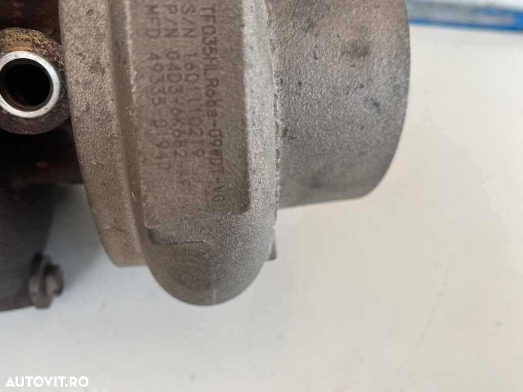TURBINA TURBO TURBOCOMPRESOR LAND ROVER JAGUAR G4D3 6K682 AJ G4D36K682AJ G4D3-6K682-AJ 2014 2015 2016 2017 2018 2019 2020 2021 - 2