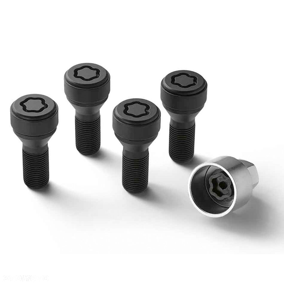 Komplet śrub zabezpieczających koła BMW M14 x 1,25 - 1