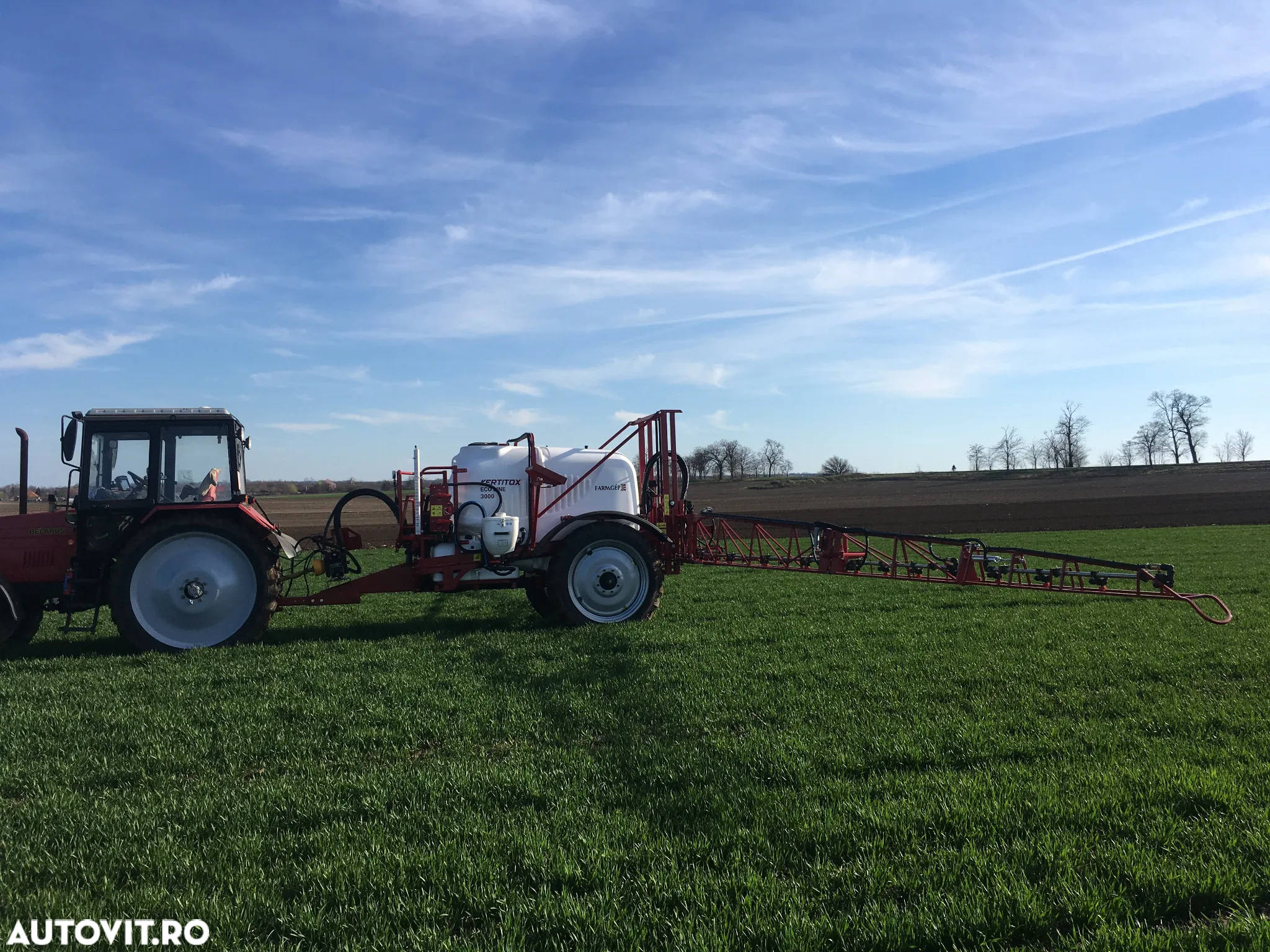 Altul Erbicidator tractar Farmgep Kertitox EcoLine 2000l/18m - 24