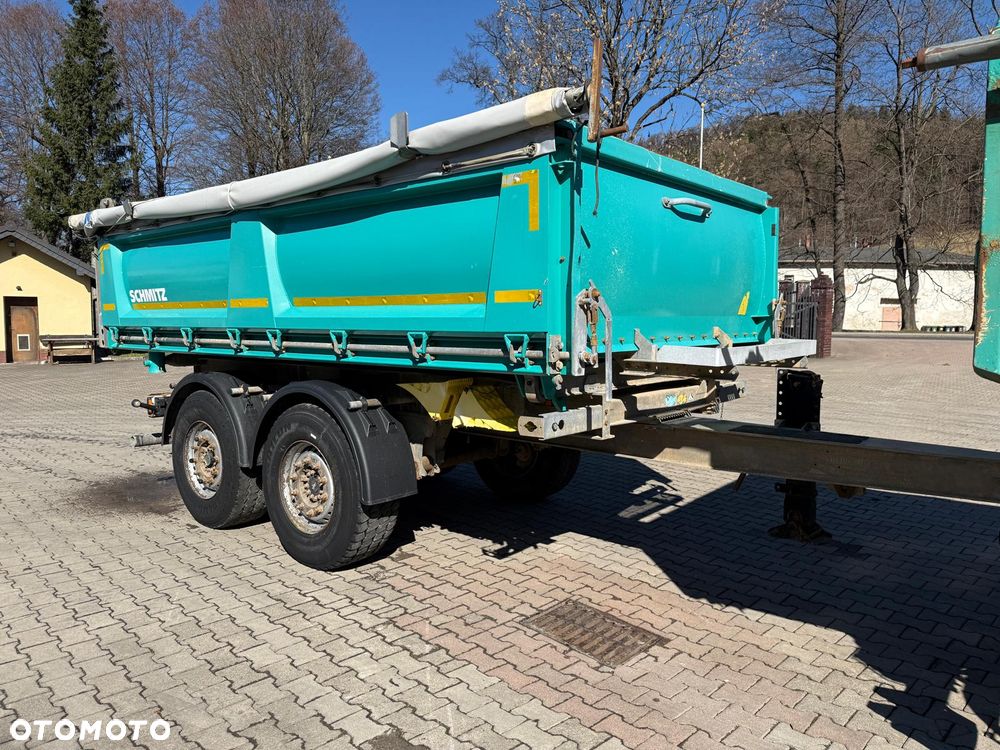 Schmitz Cargobull ZKI 18 przyczepa wywrotka tandem, plandeka, TOP! - 4