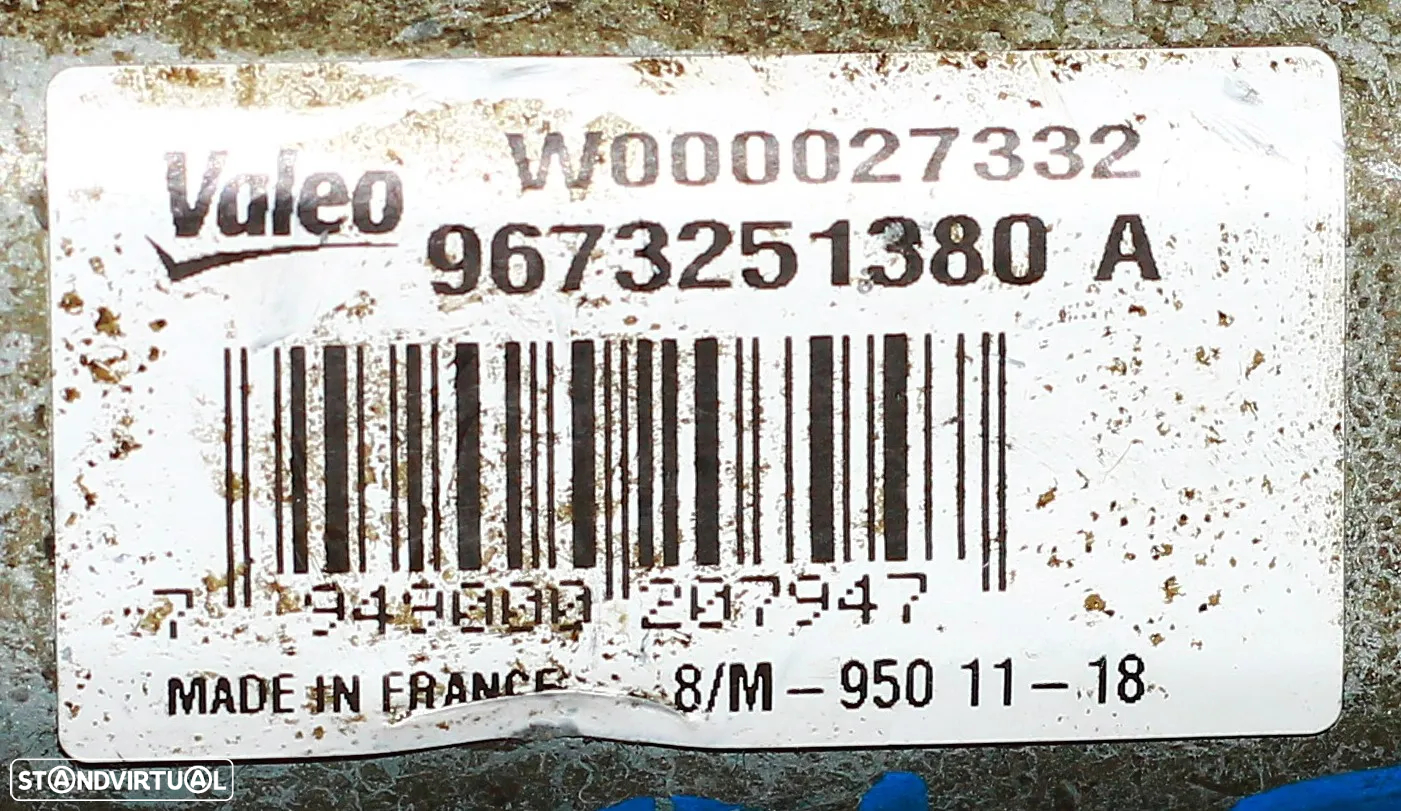 MOTOR LIMPA VIDRO TRASEIRO PEUGEOT 208 2015 - 4