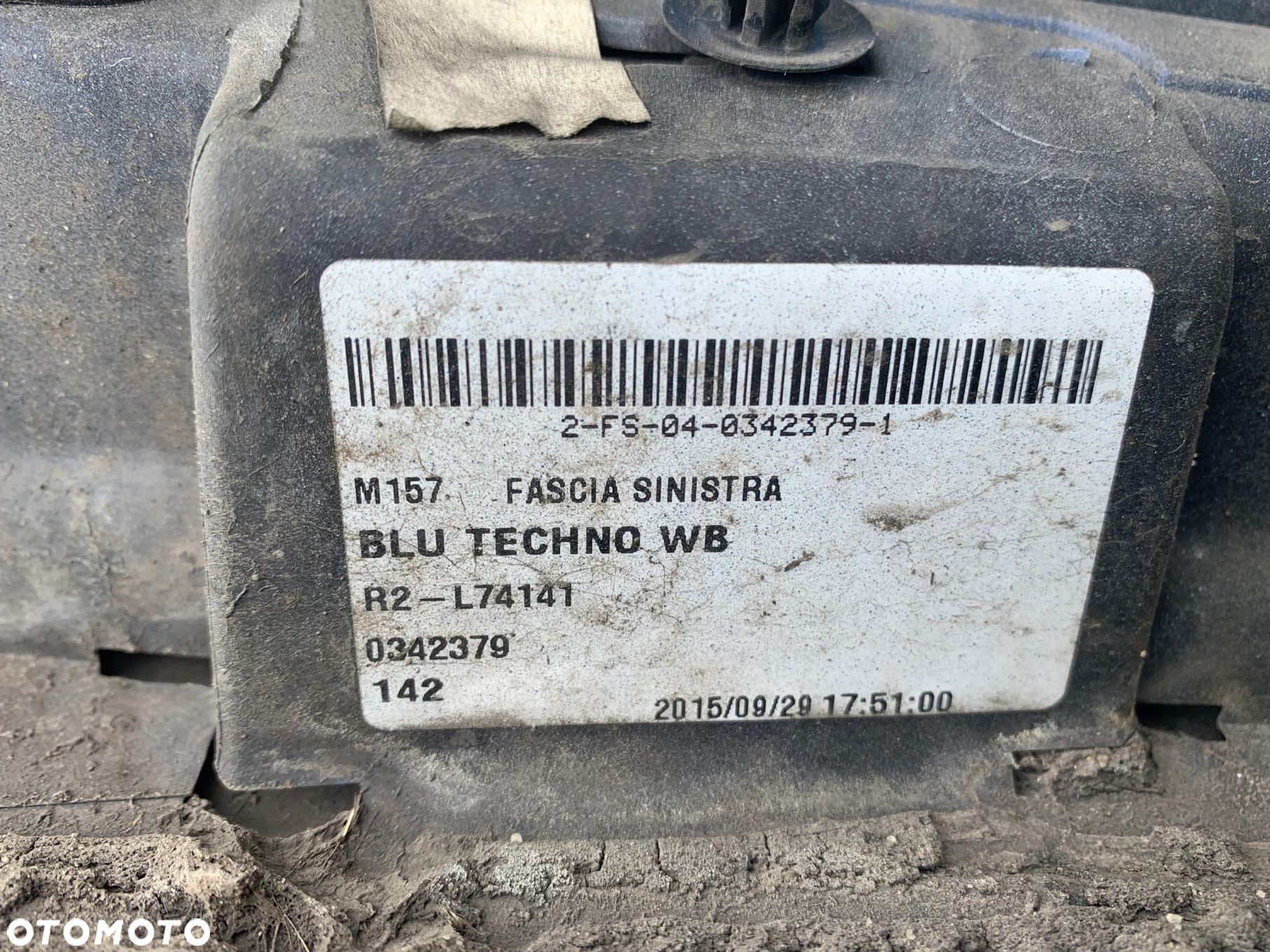 LISTWA PROGOWA LEWA PRAWA MASERATI GHIBLI III BLU TECHNO - 8