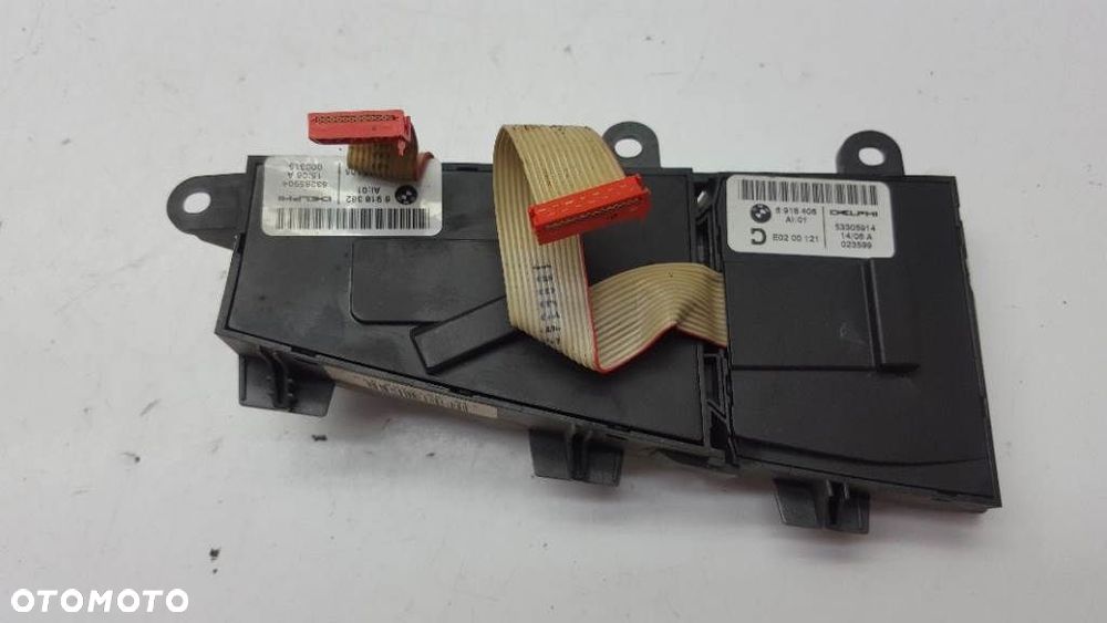 PANEL PRZEŁĄCZNIK STEROWANIA FOTELA PRZÓD LEWY BMW 7 E65 6918406 - 5