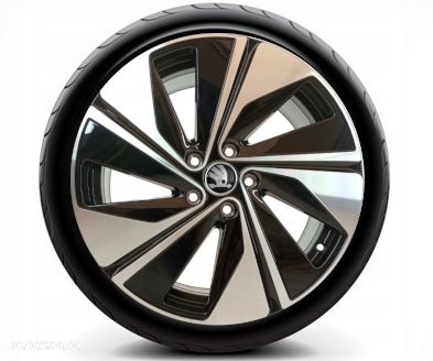 KOŁA ZIMOWE 18" 5x112 SKODA SUPERB III SUPERB IV DĘBICA ZIMA - 2