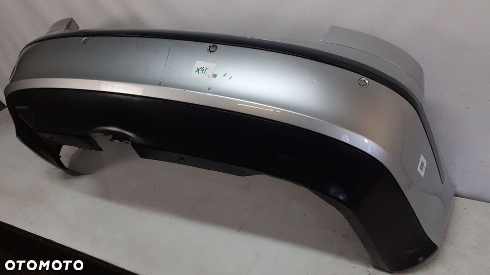 + ZDERZAK TYŁ TYLNY SKODA OCTAVIA II 2 9102 SREBRNY PDC CZUJNIKI - 3