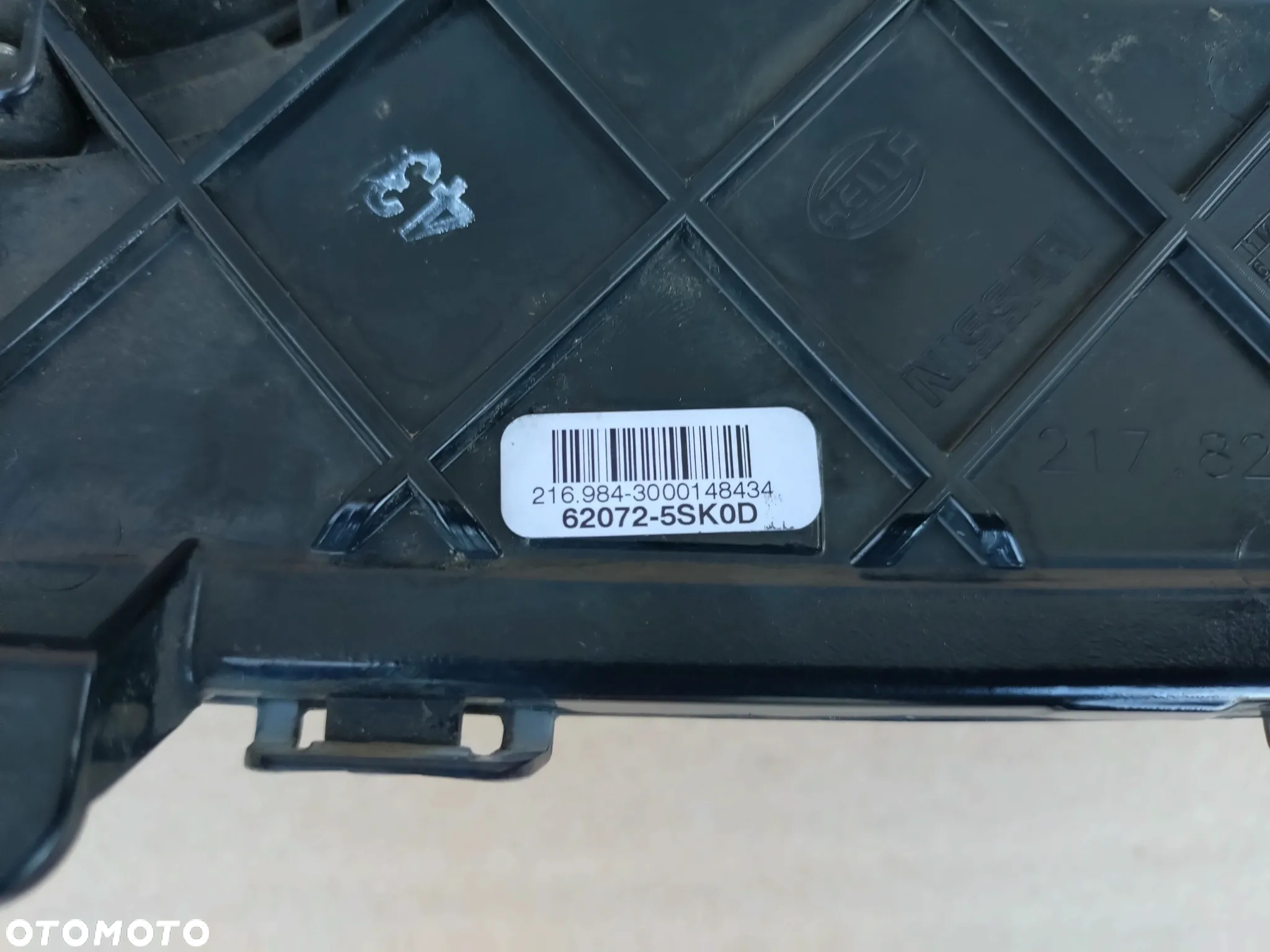 NISSAN LEAF II 17- GRILL ATRAPA 62072-5SK0D ORYGINAŁ STAN BDB! - 7