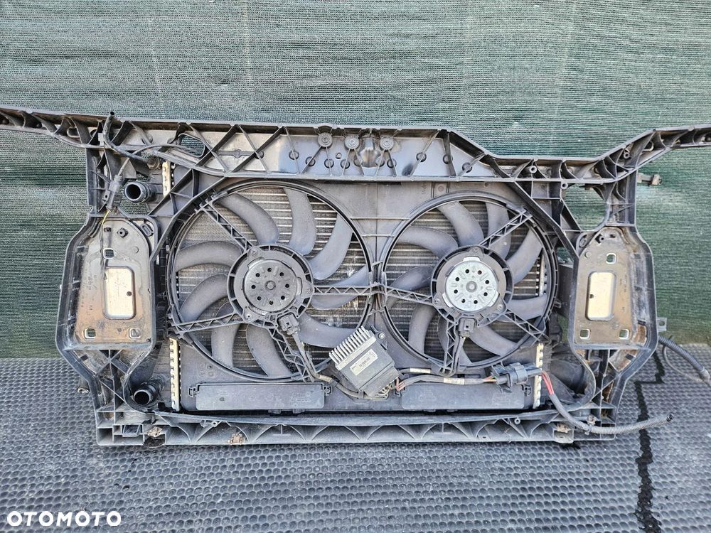 Pas Przedni Wzmocnienie Czołowe Belka Zderzaka Chłodnice Intercooler Wentylator 1.8 2.0 TFSI 2.0 TDI AUDI A4 B8 - 29